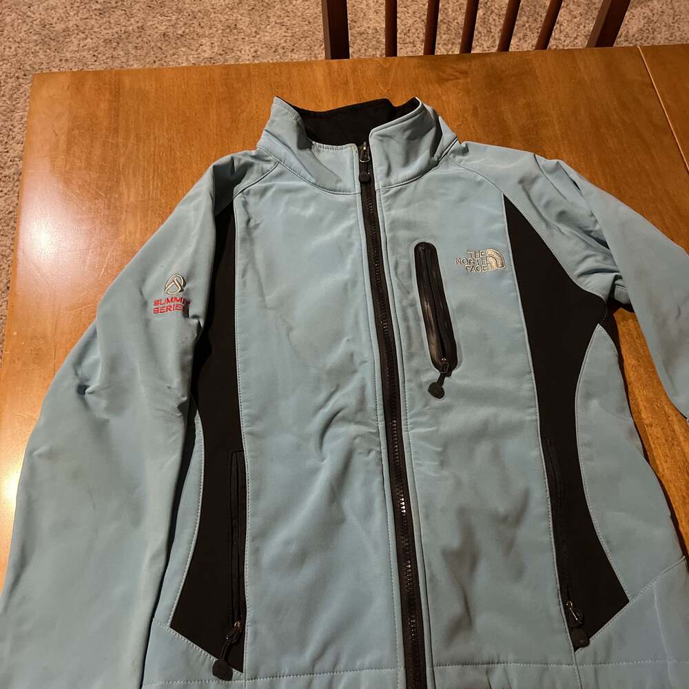 Windstopper Soft Shell Jacket Women's 8 Blue Gray